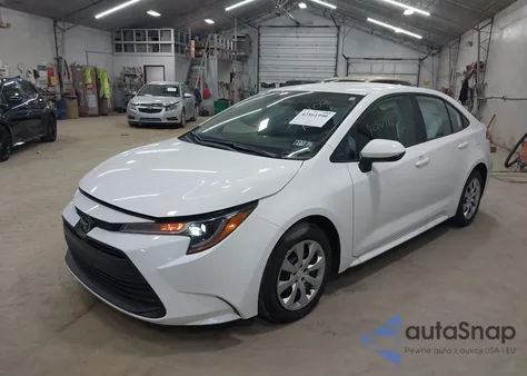 2025 Toyota Corolla Le из США, поврежденный, VIN 5YFB4MDE8SP308908